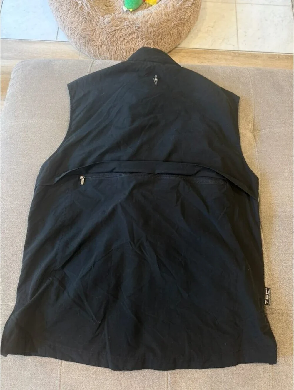 SCOTTeVEST Mens L Travel Vest Black 22 Pockets TEC NWT